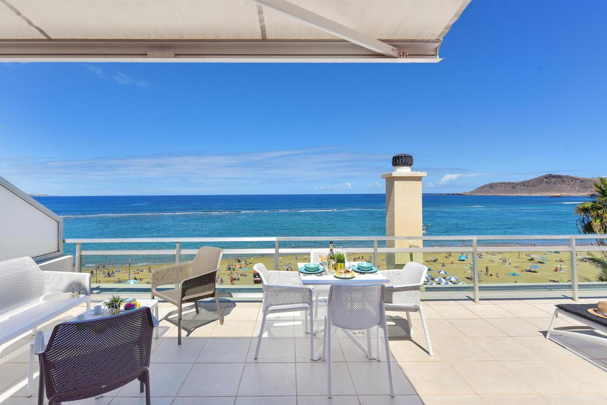 Apartment Over The Sea Las Canteras Mc Las Palmas de Gran Canaria Esterno foto