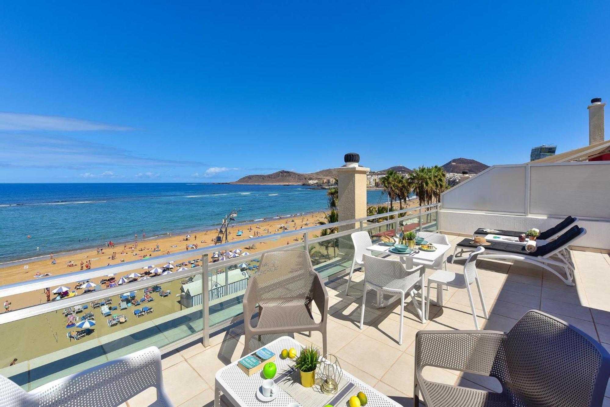 Apartment Over The Sea Las Canteras Mc Las Palmas de Gran Canaria Esterno foto